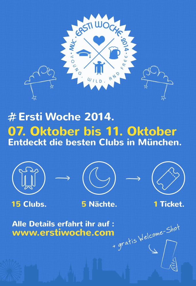 Ersti Woche 2014 Flyer