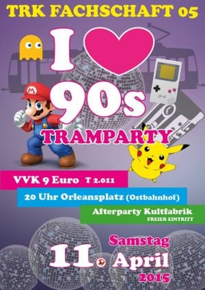 I love 90s – Tramparty TRK FK05