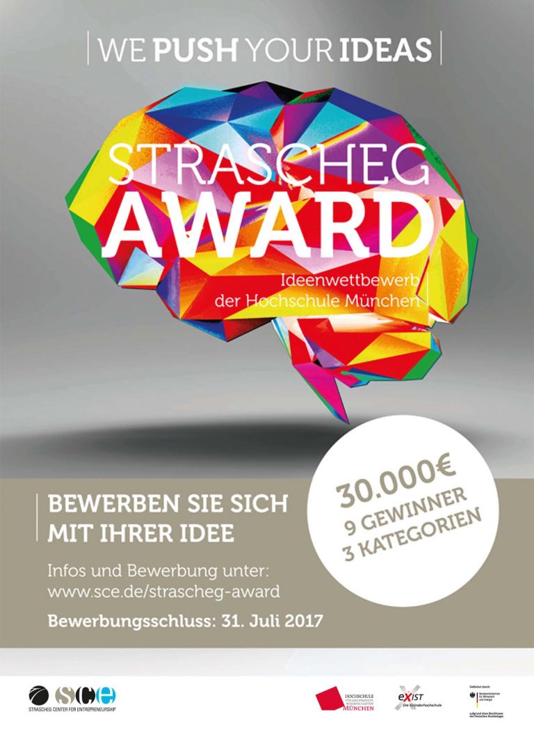 Strascheg Award 2017 – Ideenwettbewerb der Hochschule München