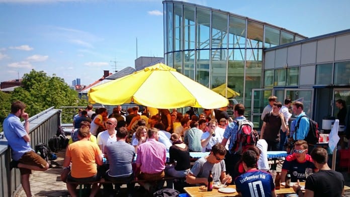 Weißwurstfrühstück 2014 - Dachterrasse