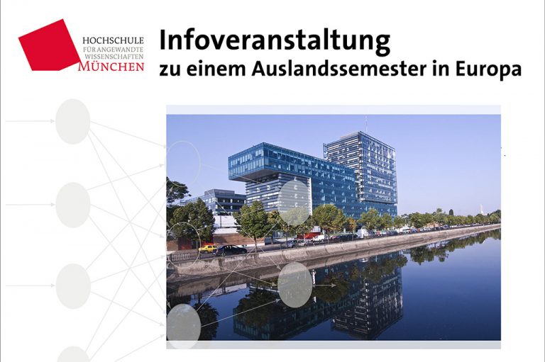 Infoveranstaltung Studieren im Ausland (Europa)