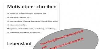 Recruiting municHMotorsport