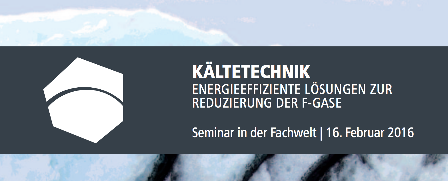 Gienger Kältetechnik-Seminar am 16. Februar 2016