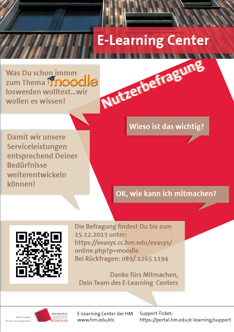 E-Learning Center - Moodle-Umfrage