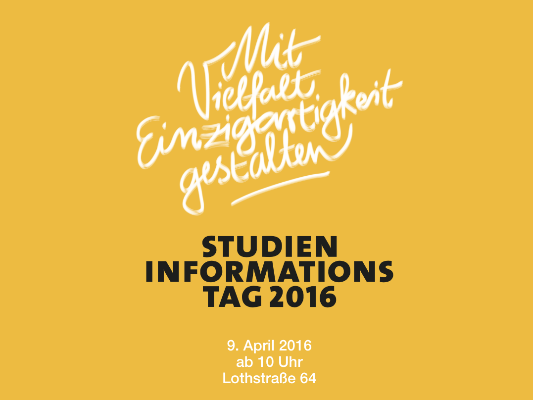 Hochschule München Studieninformationstag 2016 Titelbild