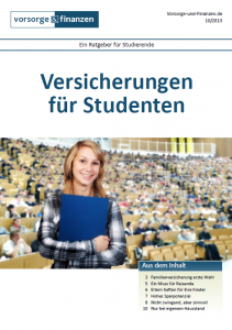 Vorsorge und Finanzen Studenten Ratgeber